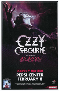 Ozzy Osbourne @ Pepsi Center - Denver, Colorado, Etats-Unis [08/02/2011]
