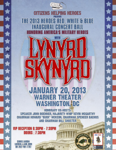 Lynyrd Skynyrd @ Warner Theater - Washington, D.C., Etats-Unis [20/01/2013]
