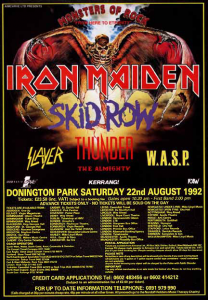Monsters of Rock @ Donington Park - Donington, Angleterre [22/08/1992]