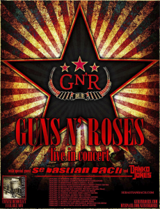 Guns N' Roses @ MTS Centre - Winnipeg, Manitoba, Canada [13/01/2010]