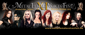 Metal Female Voices Fest XI @ Oktoberhallen - Wieze, Belgique [19/10/2013]