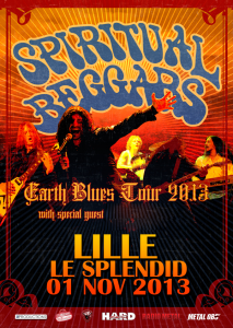 Spiritual Beggars @ Le Splendid - Lille, France [01/11/2013]