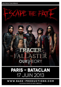 Escape The Fate @ Le Bataclan - Paris, France [17/06/2013]