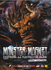 Monster Magnet @ La Flèche d'Or - Paris, France [08/02/2014]