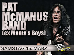 The Pat McManus Band @ Z7 Konzertfabrik - Pratteln, Suisse [15/03/2014]