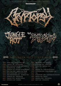 Cryptopsy @ Le Connexion Live - Toulouse, France [15/09/2014]