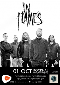In Flames @ Rockhal - Esch-sur-Alzette, Luxembourg [01/10/2014]
