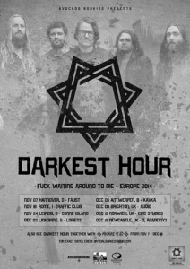 Darkest Hour @ Le Kavka - Anvers, Belgique [05/12/2014]