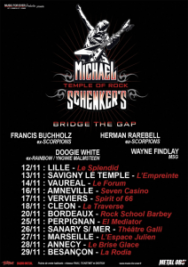 Michael Schenker's Temple of Rock @ Le Forum - Vauréal, France [14/11/2014]
