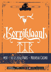 Korpiklaani @ Le Nouveau Casino - Paris, France [10/12/2014]
