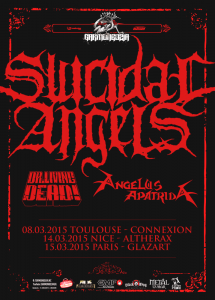 Suicidal Angels @ L'Altherax - Nice, France [14/03/2015]