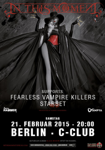 In This Moment @ C-Club - Berlin, Allemagne [21/02/2015]