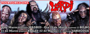 Lordi @ Sala Santana 27 - Bilbao, Espagne [20/03/2015]