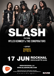 Slash feat. Myles Kennedy and the Conspirators @ Rockhal - Esch-sur-Alzette, Luxembourg [17/06/2015]