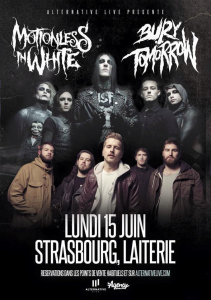 Motionless In White @ La Laiterie - Strasbourg, France [15/06/2015]