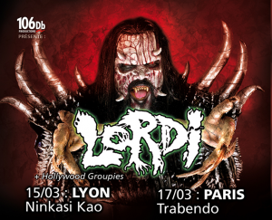 Lordi @ Le Trabendo - Paris, France [17/03/2015]