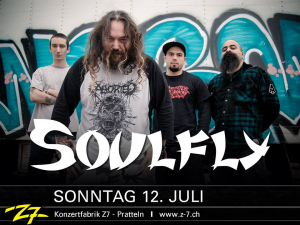 Soulfly @ Z7 Konzertfabrik - Pratteln, Suisse [12/07/2015]