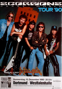 Scorpions @ Westfalenhalle - Dortmund, Allemagne [13/12/1990]