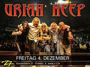 Uriah Heep @ Z7 Konzertfabrik - Pratteln, Suisse [04/12/2015]