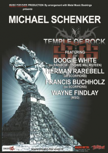 Michael Schenker's Temple of Rock @ Le Noumatrouff - Mulhouse, France [25/05/2012]
