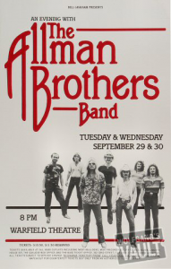 The Allman Brothers Band @ The Warfield Theatre - San Francisco, Californie, Etats-Unis [29/09/1981]