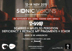 Sonic Visions Festival @ Rockhal - Esch-sur-Alzette, Luxembourg [12/11/2015]