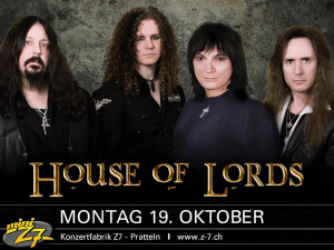 House Of Lords @ Z7 Konzertfabrik - Pratteln, Suisse [19/10/2015]