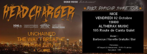 Headcharger @ L'Altherax - Nice, France [02/10/2015]