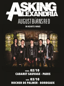 Asking Alexandria @ Le Cabaret Sauvage  - Paris, France [02/10/2015]