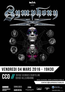 Symphony X @ Le CCO - Villeurbanne, France [04/03/2016]