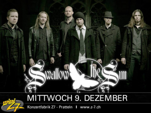 Swallow The Sun @ Z7 Konzertfabrik - Pratteln, Suisse [09/12/2015]