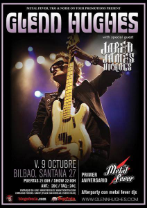 Glenn Hughes @ Sala Santana 27 - Bilbao, Espagne [09/10/2015]