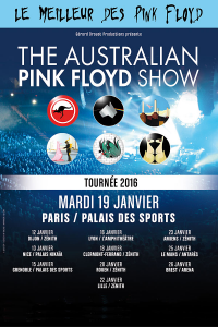 The Australian Pink Floyd Show @ Le Zénith Arena - Lille, France [22/01/2016]