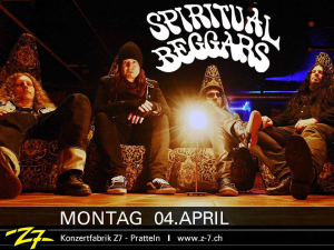 Spiritual Beggars @ Z7 Konzertfabrik - Pratteln, Suisse [04/04/2016]