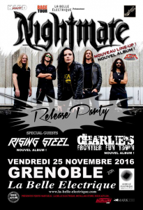Nightmare @ La Belle Electrique - Grenoble, France [25/11/2016]