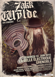Zakk Wylde @ La Belle Electrique - Grenoble, France [10/06/2016]