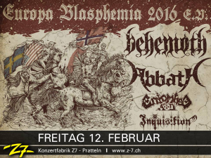 Behemoth @ Z7 Konzertfabrik - Pratteln, Suisse [12/02/2016]
