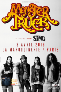 Monster Truck @ La Maroquinerie - Paris, France [03/04/2016]