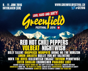 Greenfield Festival 2016 @ Berne, Suisse [09/06/2016]