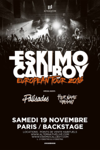 Eskimo Callboy @ Backstage By The Mill - Paris, France [19/11/2016]