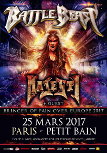 Battle Beast @ Petit Bain - Paris, France [25/03/2017]