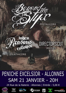 Beyond The Styx @ La Péniche Excelcior - Allonnes, France [21/01/2017]