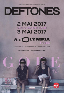 Deftones @ L'Olympia - Paris, France [03/05/2017]
