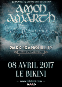 Amon Amarth @ Le Bikini - Toulouse, France [08/04/2017]