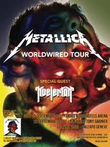 Metallica @ Accor Arena (ex-AccorHotels Arena, ex-Palais Omnisports Paris Bercy) - Paris, France [10/09/2017]