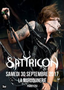 Satyricon @ La Maroquinerie - Paris, France [30/09/2017]