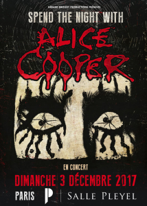 Alice Cooper @ Salle Pleyel - Paris, France [03/12/2017]