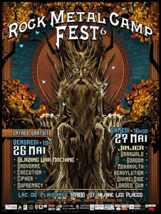 Rock Metal Camp Fest #6 @ Saint-Hilaire-les-Places, France [27/05/2017]