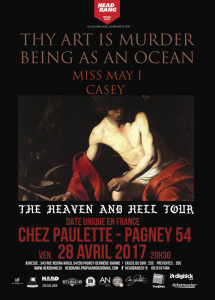 The Heaven And Hell Tour @ Chez Paulette - Pagney-derrière-Barine, France [28/04/2017]