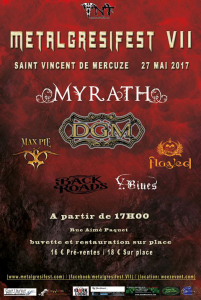 Metal Gresifest VII @ Saint-Vincent-de-Mercuze, France [27/05/2017]
